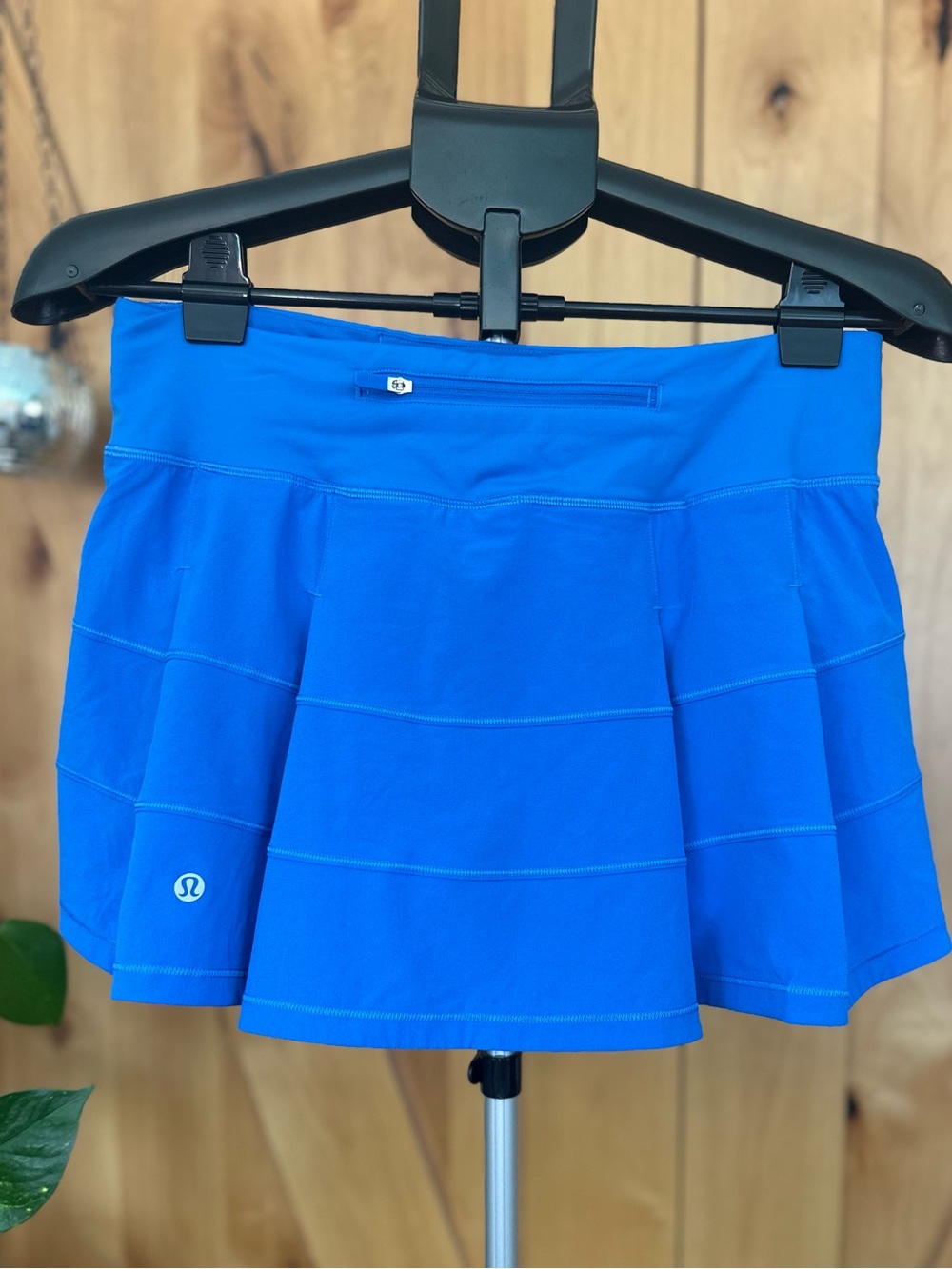 Lululemon Pace Rival Mid-Rise Pleated Athletic Tennis Golf Skirt Skort Blue - Picture 5 of 6